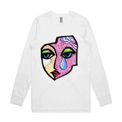 BABY, DON'T YOU CRY Longsleeve Mens T Thumbnail