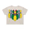 AS Colour CROP TEE - 4062 Thumbnail