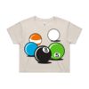 AS Colour CROP TEE - 4062 Thumbnail